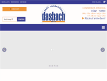 Tablet Screenshot of dasbach.net